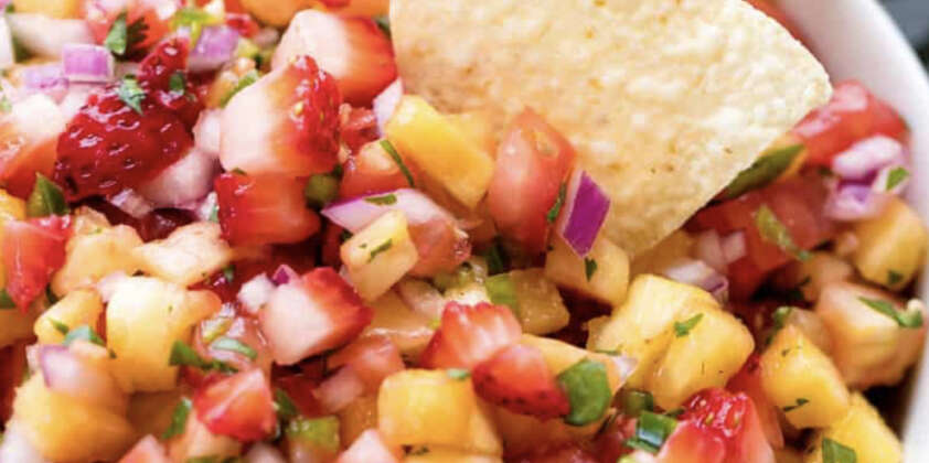 Strawberry Pineapple Salsa