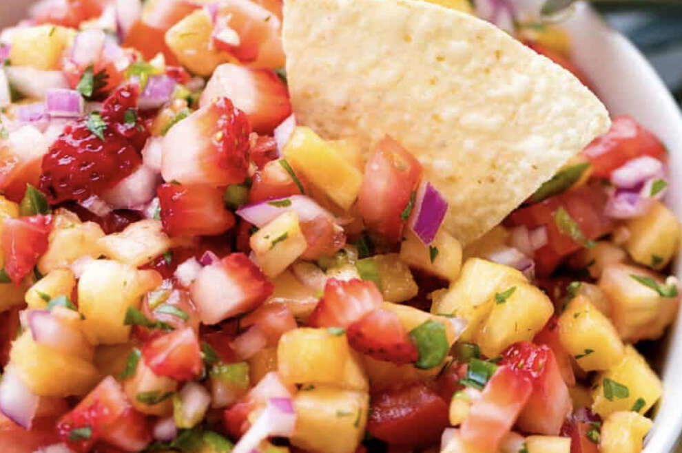 Strawberry Pineapple Salsa