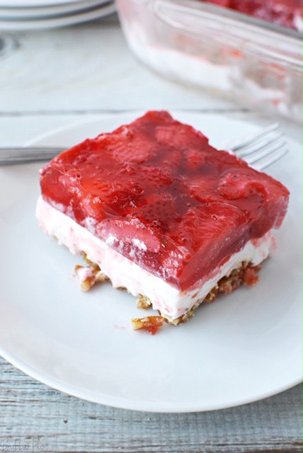 Strawberry Pretzel Dessert