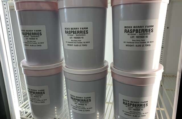 Raspberries – 6 lb Pails