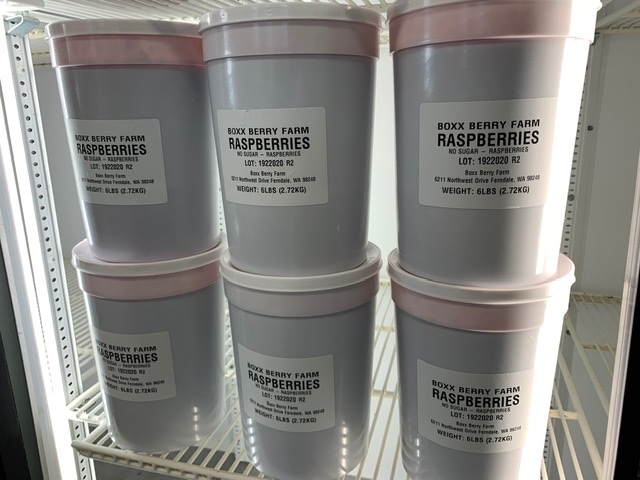 Raspberries – 6 lb Pails