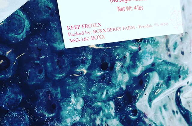 Frozen Blueberry Special