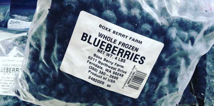 Frozen Blueberries