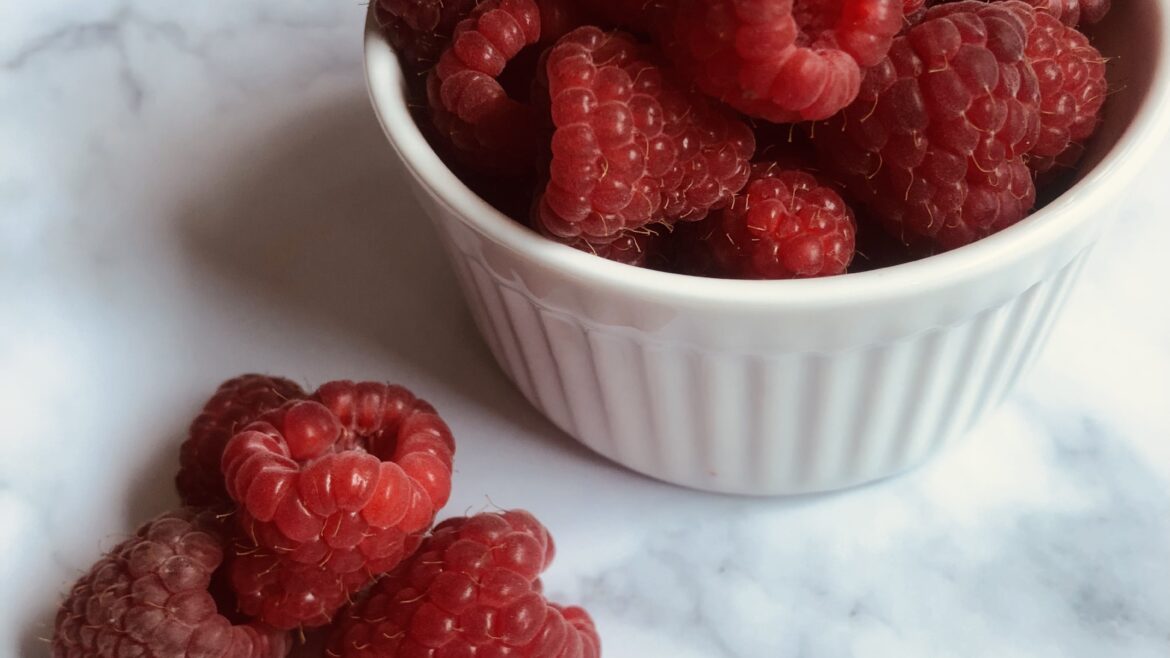 Fresh Berries, veggies and flowers