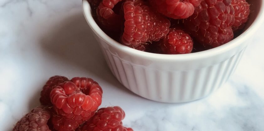 Fresh Berries, veggies and flowers