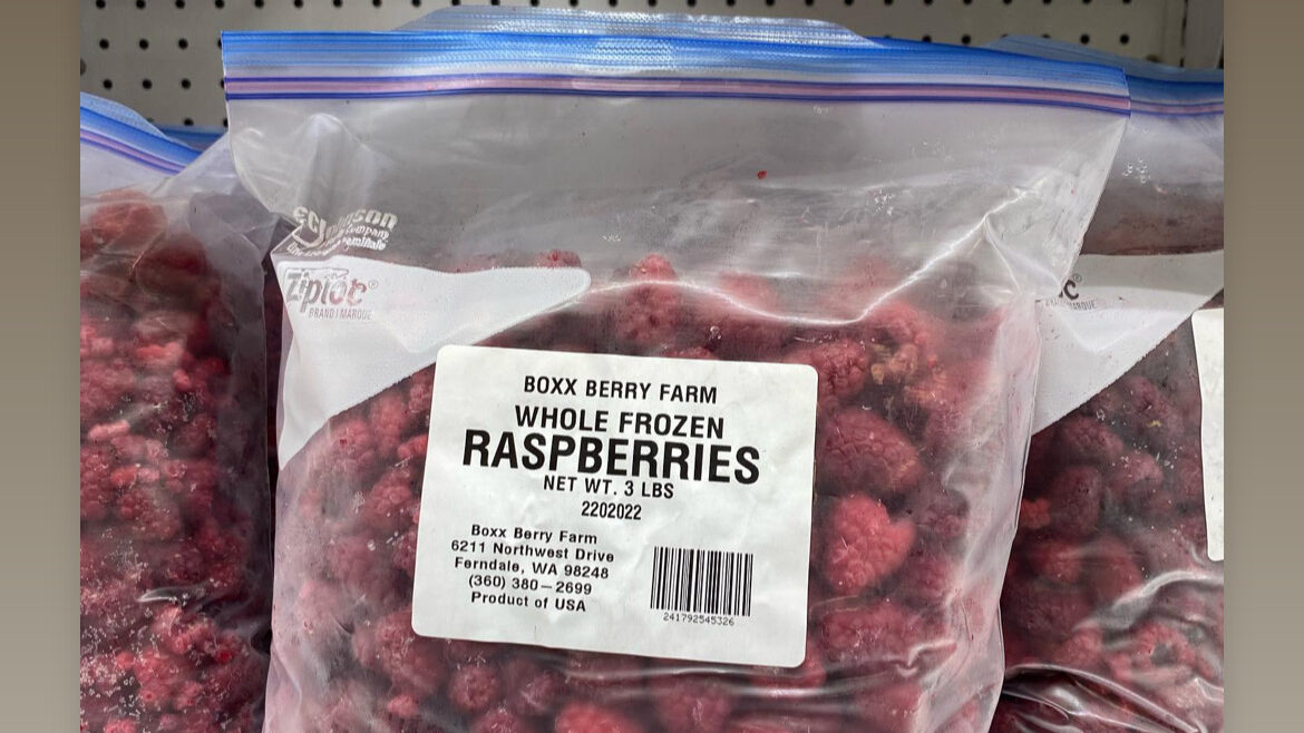 Frozen Raspberries